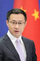 China Foreign Ministry spokesman Lin