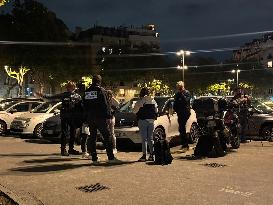Man Injured At Knife Attack Scene - Paris