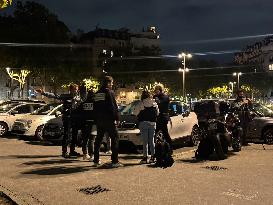 Man Injured At Knife Attack Scene - Paris