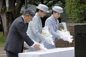 Japanese emperor's family in Nagasaki
