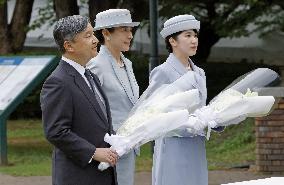 Japanese emperor's family in Nagasaki