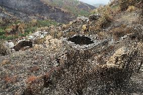 Larouco Fire Affects Quiroga And A Rua - Spain