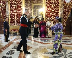 King Receives Letters Of Credence In Madrid - Spain