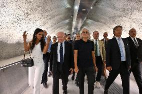 Naples Inaugurates a Subway Station Designed by Anish Kapoor - Italy