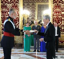 King Felipe VI Receives Letters of Credence - Spain