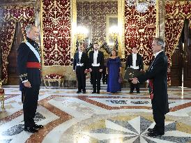 King Felipe VI Receives Letters of Credence - Spain