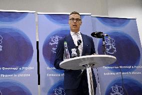 Ukraina - Stubb Kiovassa