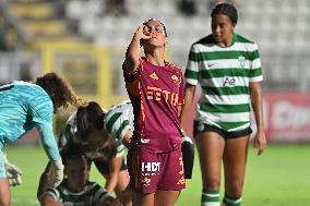 CALCIO - Champions League Women - AS Roma vs Sporting CP