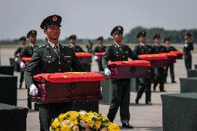Remains Of 30 Chinese Korean War Martyrs Returned To Homeland From ROK - China