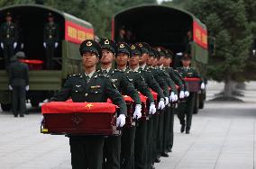 Remains Of 30 Chinese Korean War Martyrs Returned To Homeland From ROK - China