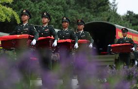Remains Of 30 Chinese Korean War Martyrs Returned To Homeland From ROK - China