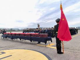 Remains Of 30 Chinese Korean War Martyrs Returned To Homeland From ROK - China