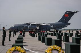 Remains Of 30 Chinese Korean War Martyrs Returned To Homeland From ROK - China