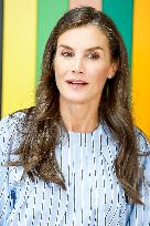 Queen Letizia Attends Professional School Year Opening - Rincon De Soto