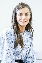 Queen Letizia Attends Professional School Year Opening - Rincon De Soto