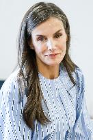 Queen Letizia Attends Professional School Year Opening - Rincon De Soto