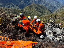 Helicopter Crashes In Central Papua - Indonesia