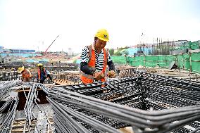 Xiong'an-Xinzhou High-speed Railway Construction - China