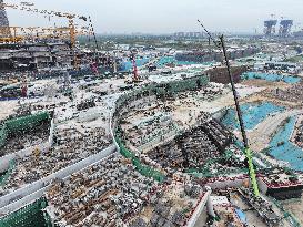 Xiong'an-Xinzhou High-speed Railway Construction - China