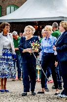 Queen Beatrix At Reopening of the South Mill - Netherlands