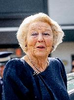 Queen Beatrix At Reopening of the South Mill - Netherlands