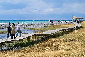 Sayram Lake Illustrations - China