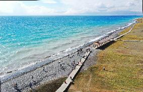 Sayram Lake Illustrations - China