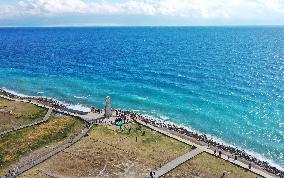 Sayram Lake Illustrations - China