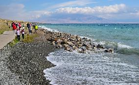 Sayram Lake Illustrations - China