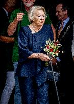 Queen Beatrix At Reopening of the South Mill - Netherlands