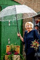 Queen Beatrix At Reopening of the South Mill - Netherlands