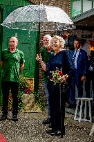 Queen Beatrix At Reopening of the South Mill - Netherlands