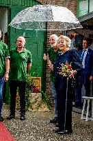 Queen Beatrix At Reopening of the South Mill - Netherlands