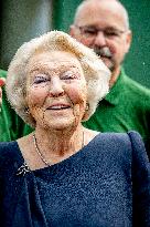 Queen Beatrix At Reopening of the South Mill - Netherlands
