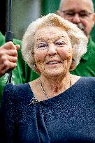 Queen Beatrix At Reopening of the South Mill - Netherlands