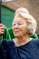 Queen Beatrix At Reopening of the South Mill - Netherlands
