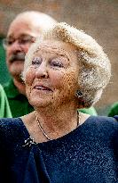 Queen Beatrix At Reopening of the South Mill - Netherlands