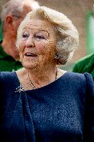 Queen Beatrix At Reopening of the South Mill - Netherlands