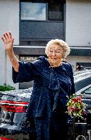 Queen Beatrix At Reopening of the South Mill - Netherlands