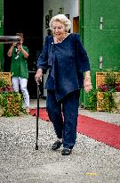 Queen Beatrix At Reopening of the South Mill - Netherlands