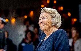 Queen Beatrix At Reopening of the South Mill - Netherlands