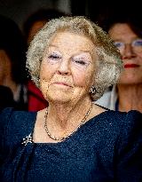 Queen Beatrix At Reopening of the South Mill - Netherlands