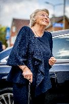 Queen Beatrix At Reopening of the South Mill - Netherlands