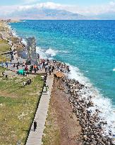 Sayram Lake Illustrations - China