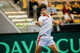 DAVIS CUP SWEDEN-TUNISIA