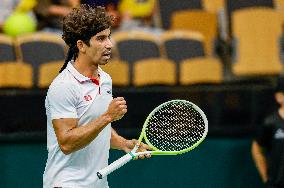 DAVIS CUP SWEDEN-TUNISIA