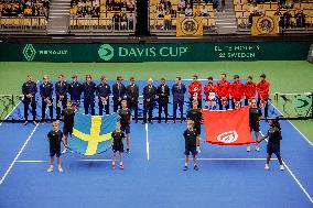 DAVIS CUP SWEDEN-TUNISIA