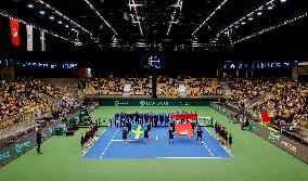 DAVIS CUP SWEDEN-TUNISIA