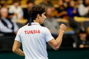 DAVIS CUP SWEDEN-TUNISIA