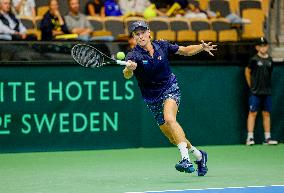 DAVIS CUP SWEDEN-TUNISIA